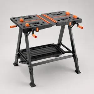 WORKESS Portable Workbench 1000Lbs Capacity Heavy Duty Folding Work Table